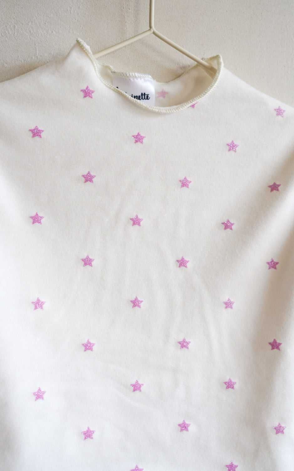 CAMISETA CELINE ESTRELLAS MARFIL