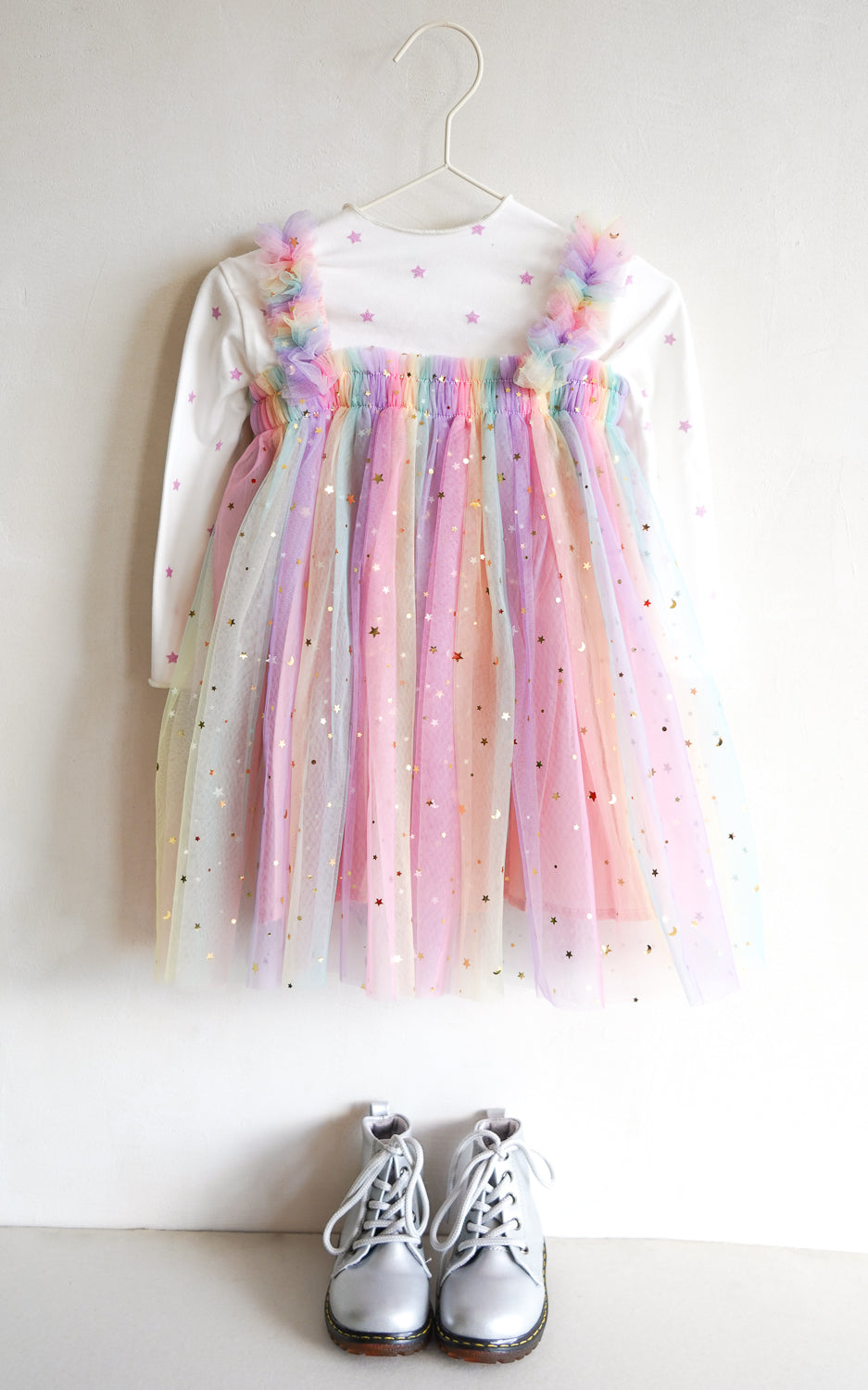 CAMISETA CELINE ESTRELLAS MARFIL