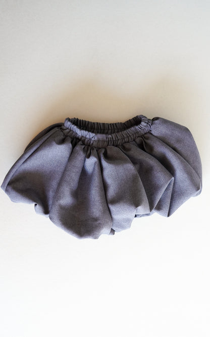 SHORT GLOBITO GRIS