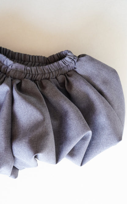 SHORT GLOBITO GRIS