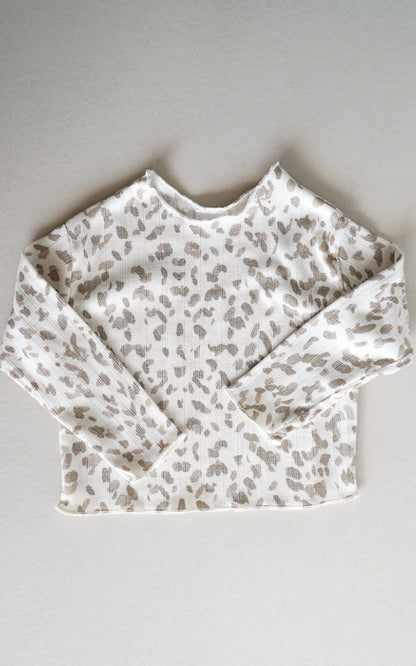 CAMISA CELINE ANIMAL BEIGE