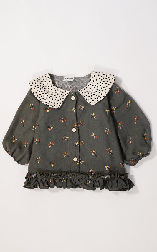 VESTIDO FIORELA GRIS