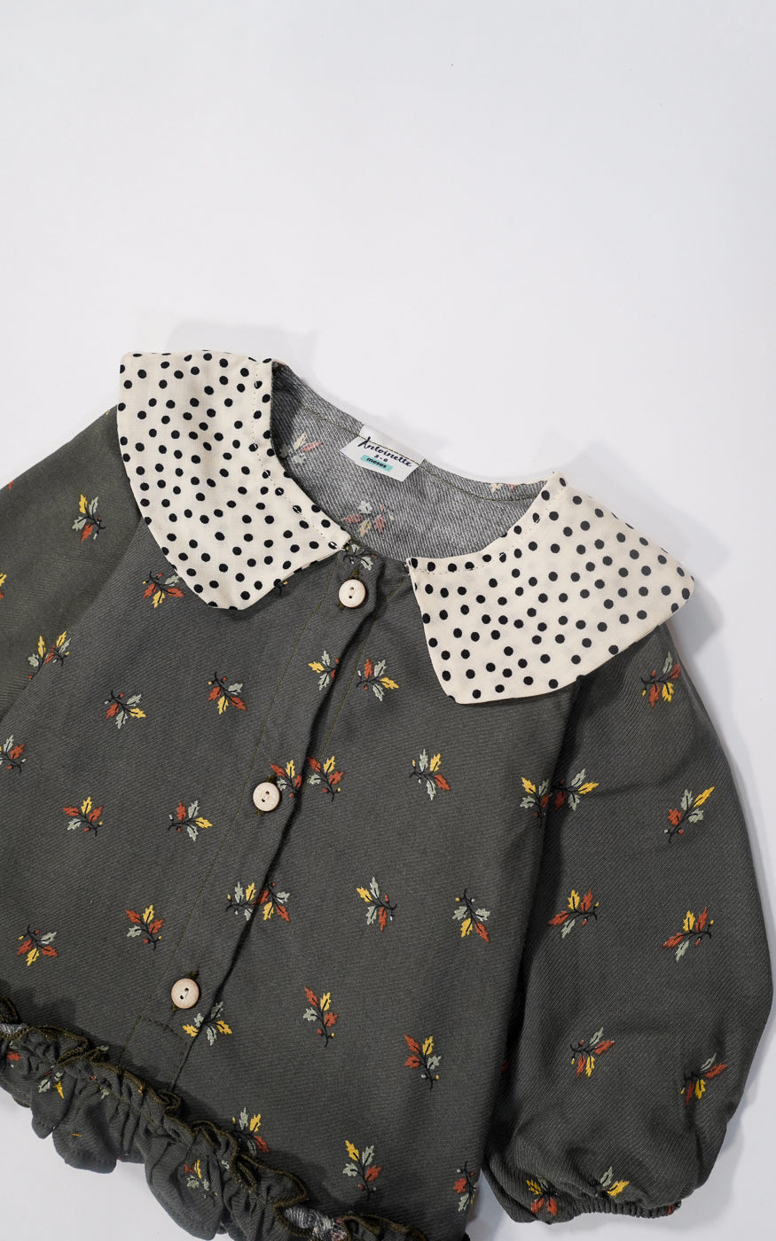 VESTIDO FIORELA GRIS