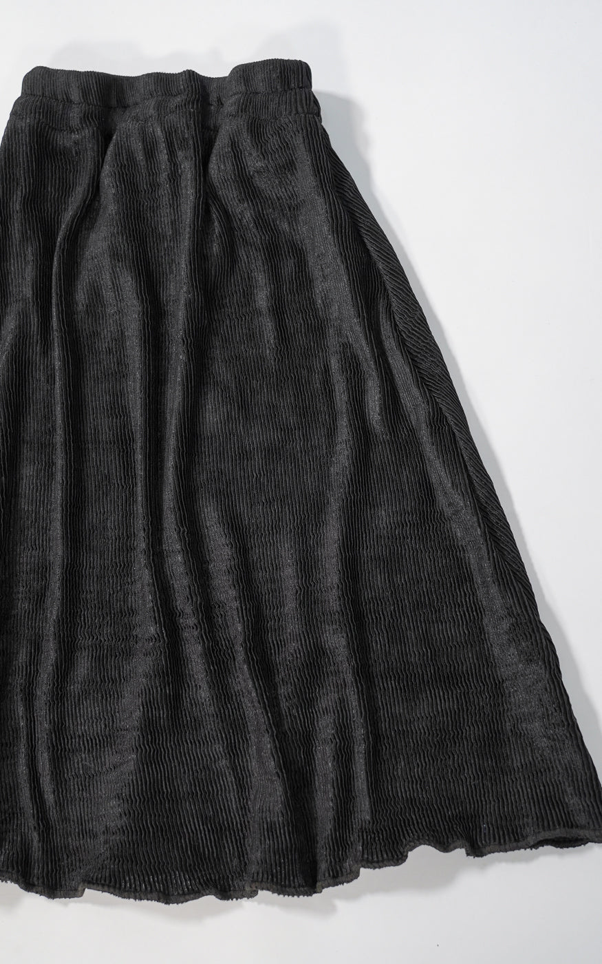 FALDA MIDI NEGRA