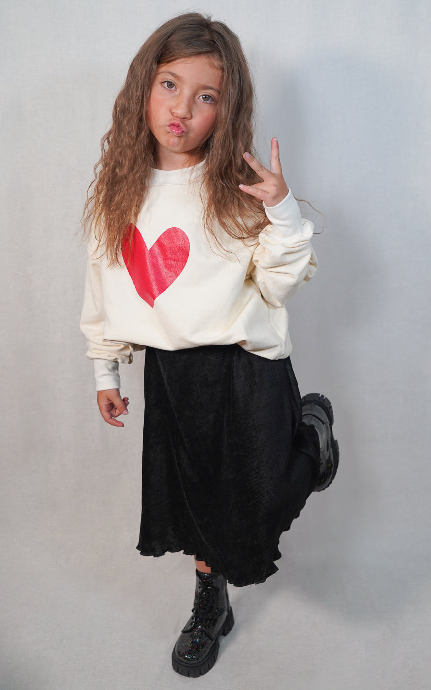 FALDA MIDI NEGRA