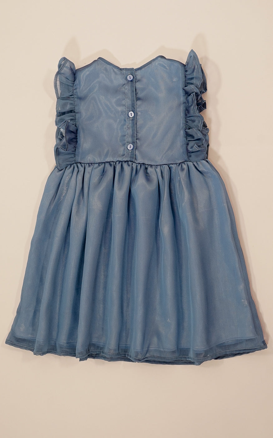 VESTIDO VELO AZUL