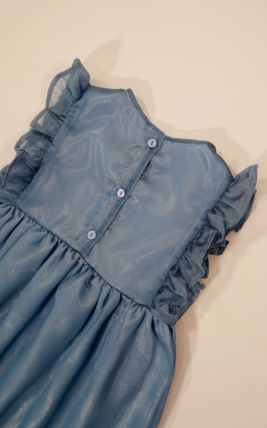 VESTIDO VELO AZUL