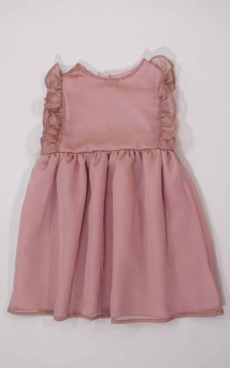 VESTIDO VELO ROSA