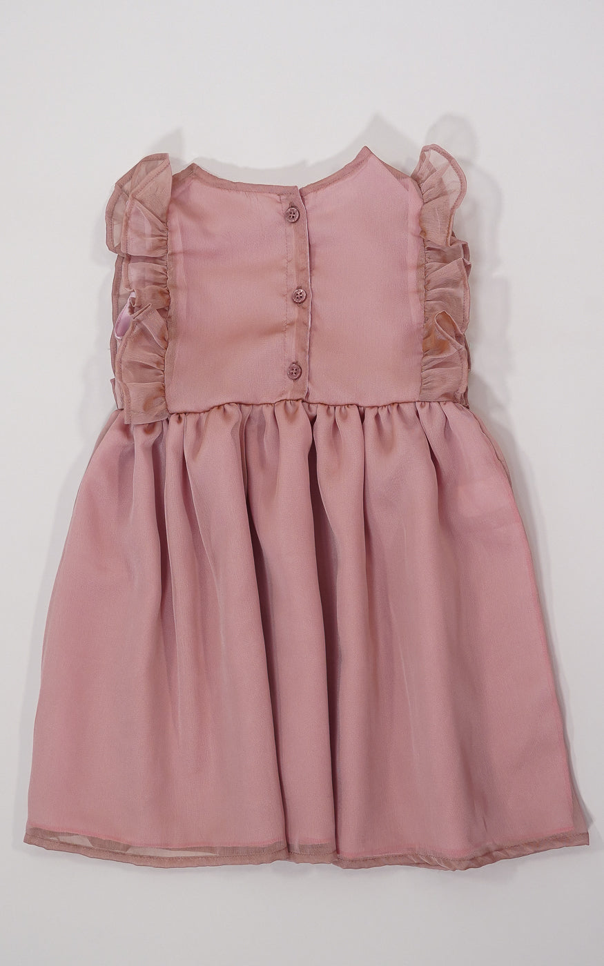 VESTIDO VELO ROSA